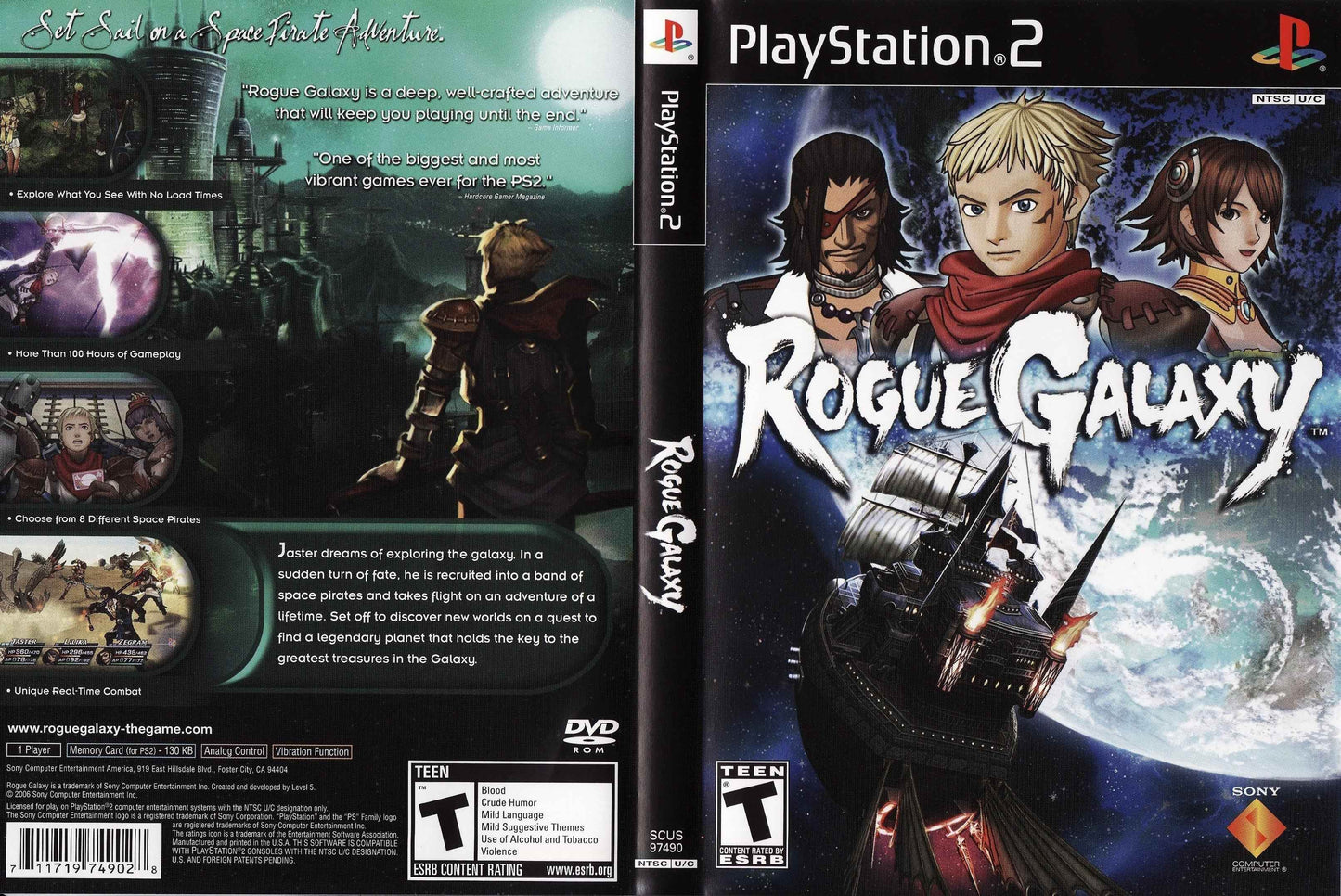 Rogue Galaxy Cover Art - WOI Solutions