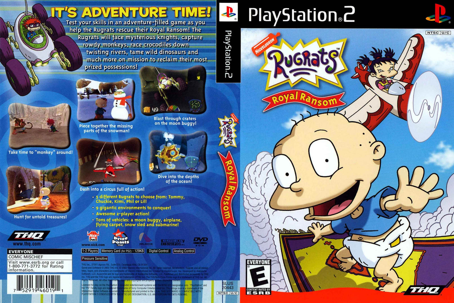 Rugrats Royal Ransom Cover Art - WOI Solutions
