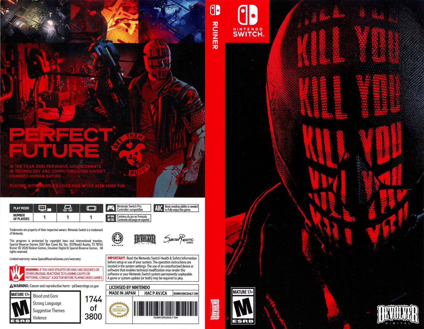 Ruiner Cover Art - WOI Solutions