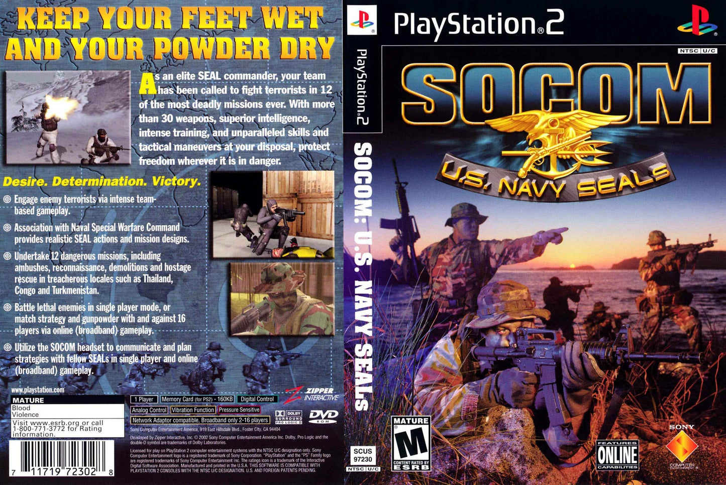 SOCOM U.S. Navy SEALs Cover Art - WOI Solutions
