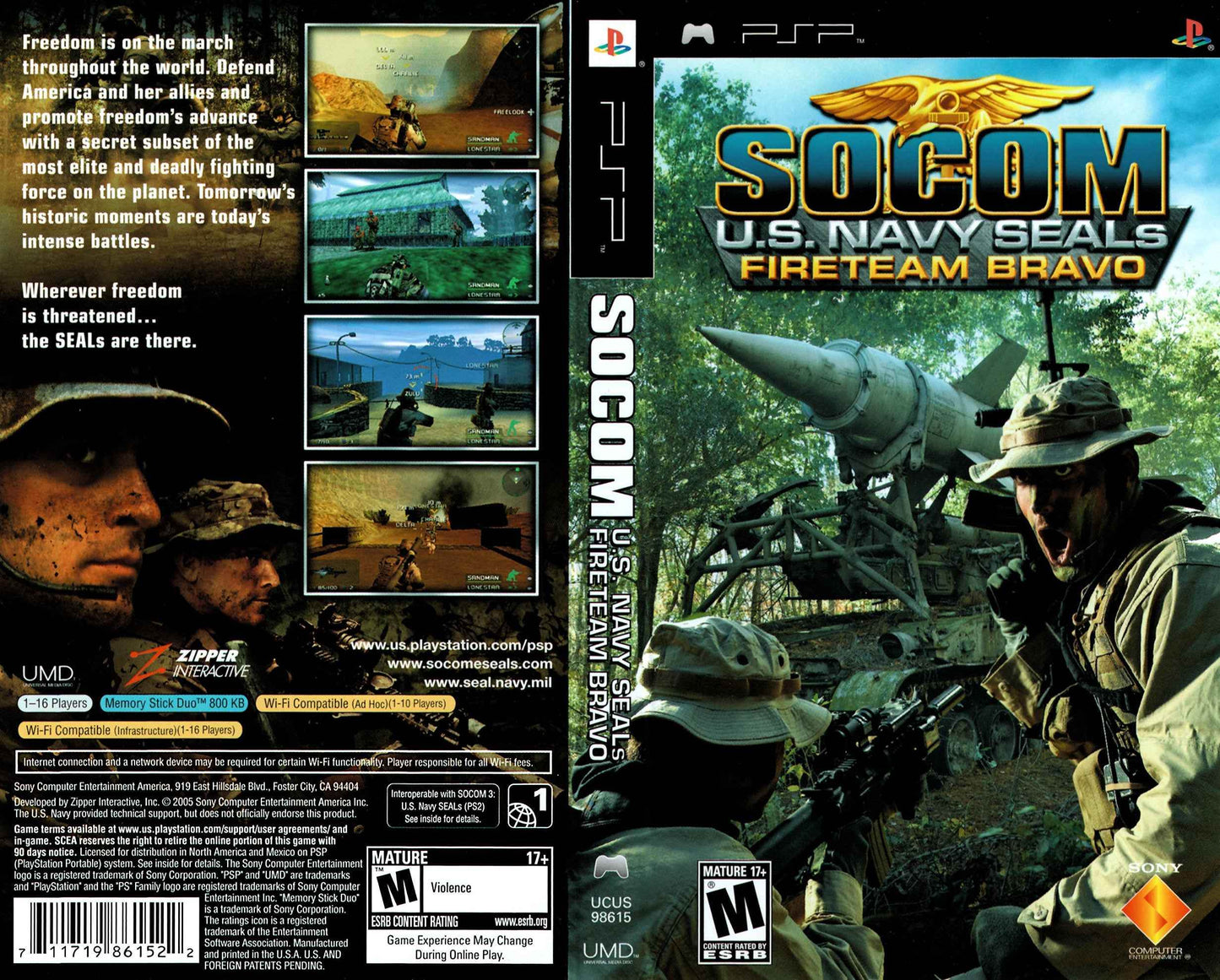 SOCOM US Navy SEALS Fire Team Bravo Cover Art - WOI Solutions