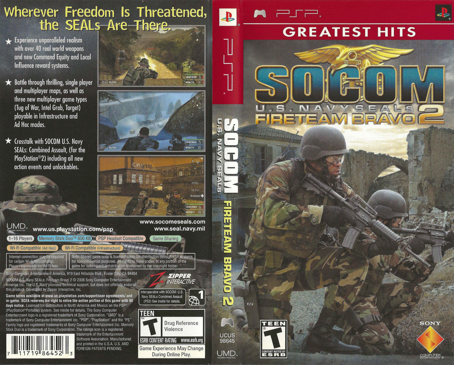 SOCOM US Navy Seals Fireteam Bravo 2 Cover Art - WOI Solutions