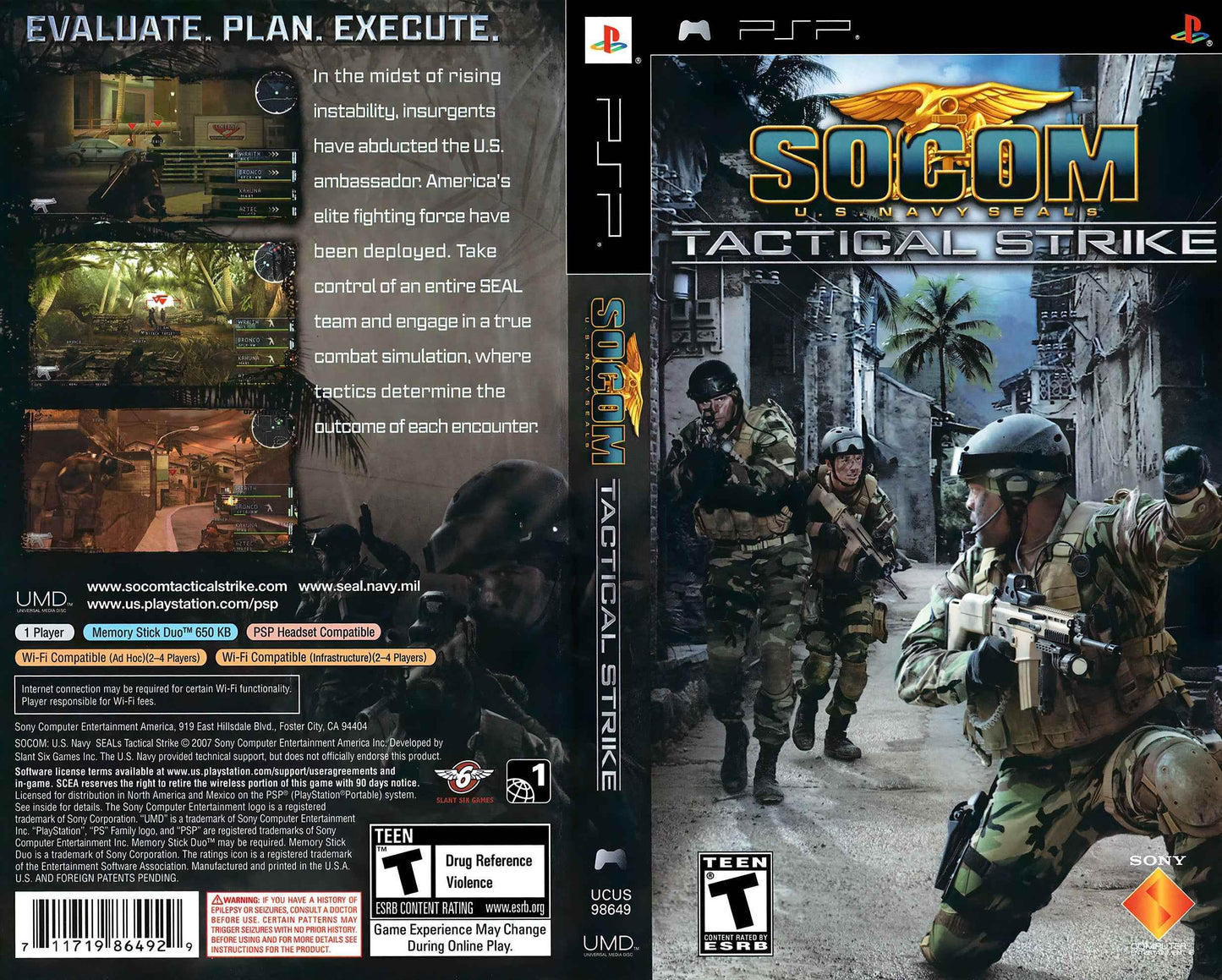 SOCOM US Navy Seals Tactical Strike Cover Art - WOI Solutions