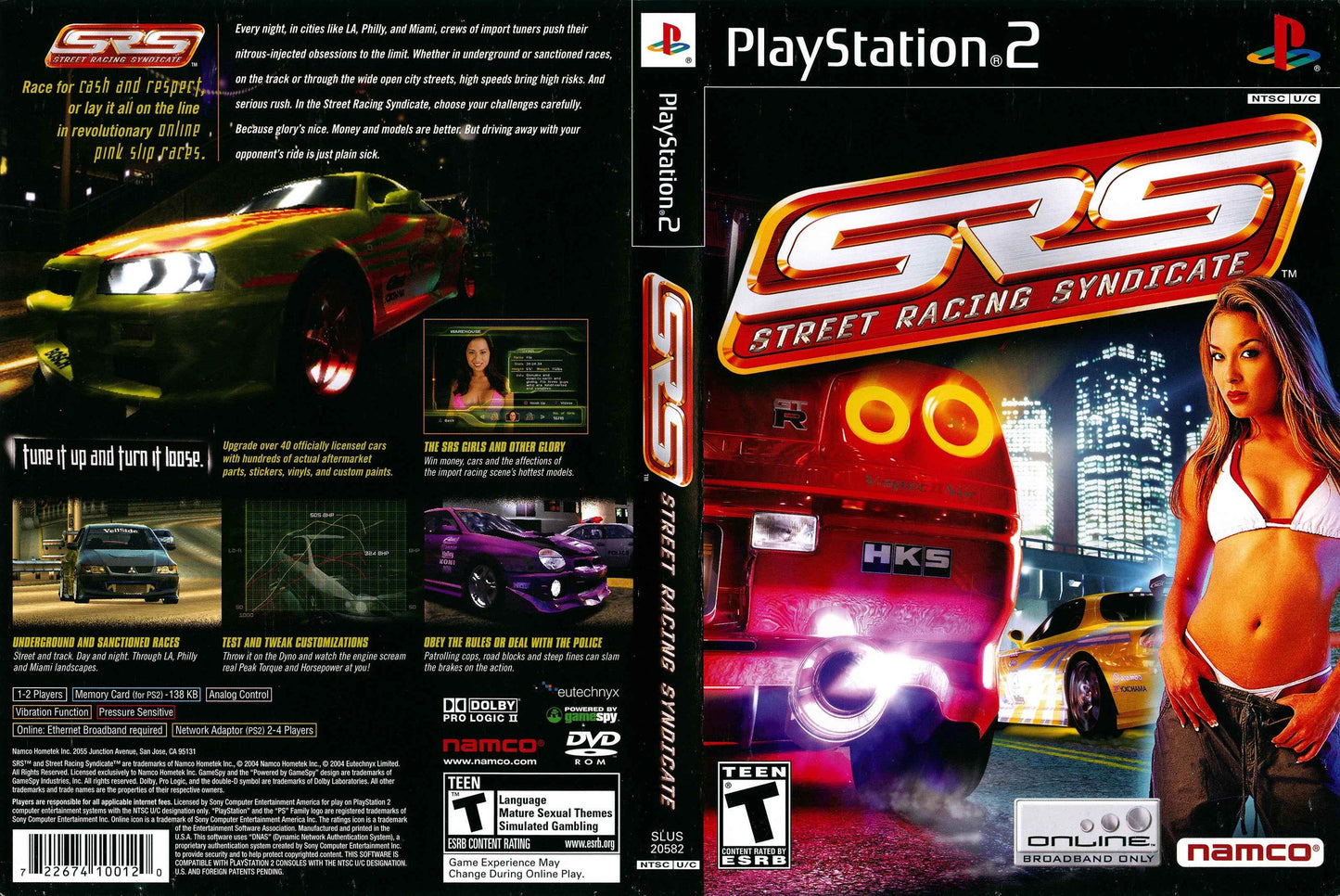 SRS Street Racing Syndicate Cover Art - WOI Solutions