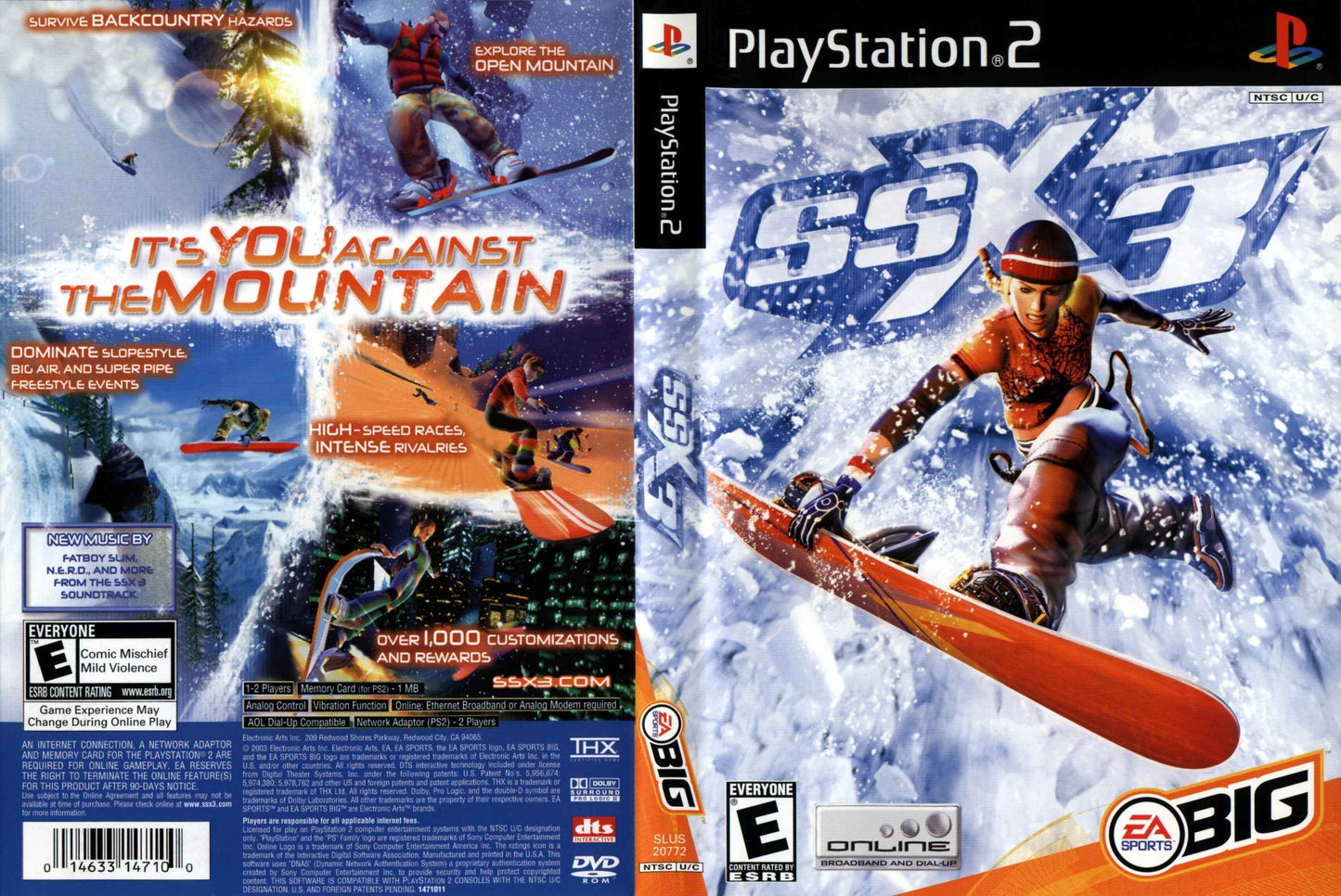 SSX 3 Cover Art - WOI Solutions