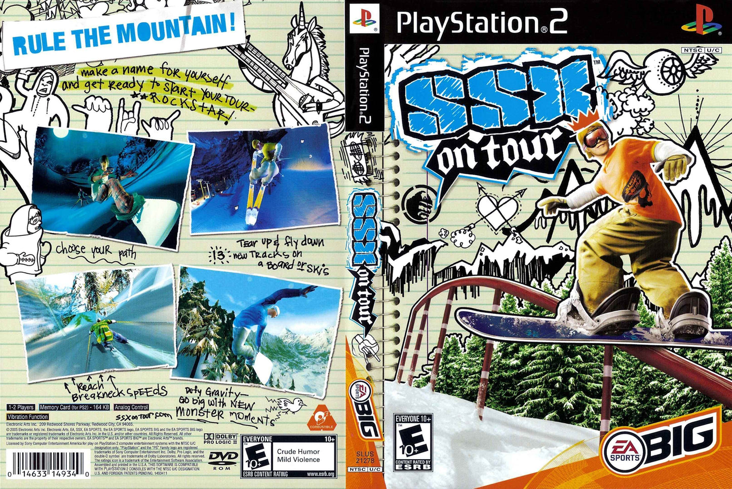 SSX On Tour Cover Art - WOI Solutions