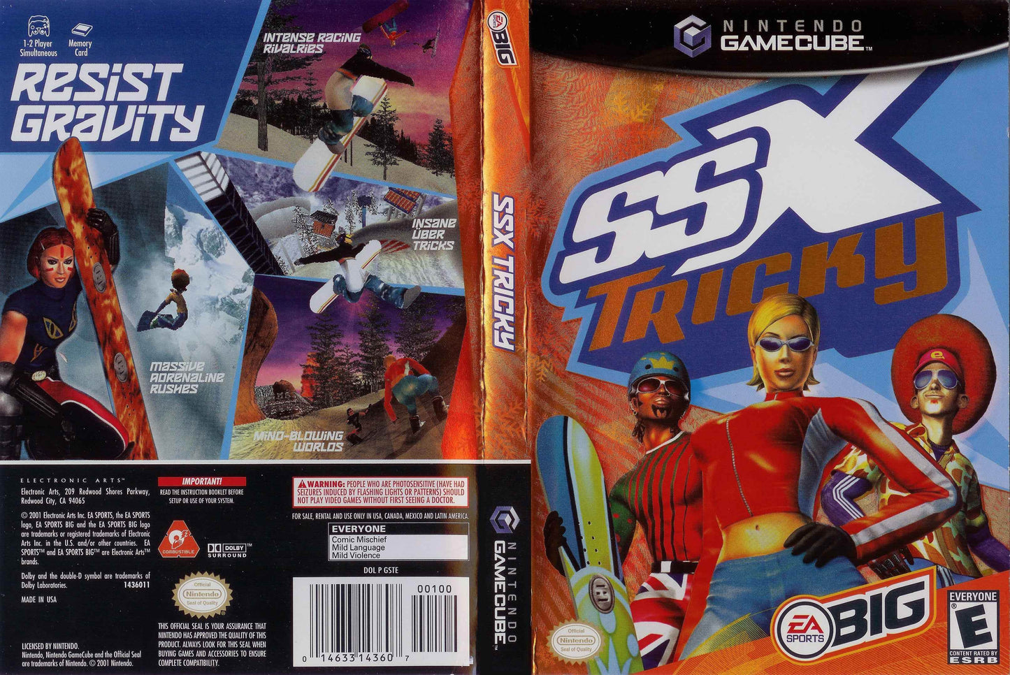 SSX Tricky Cover Art - WOI Solutions