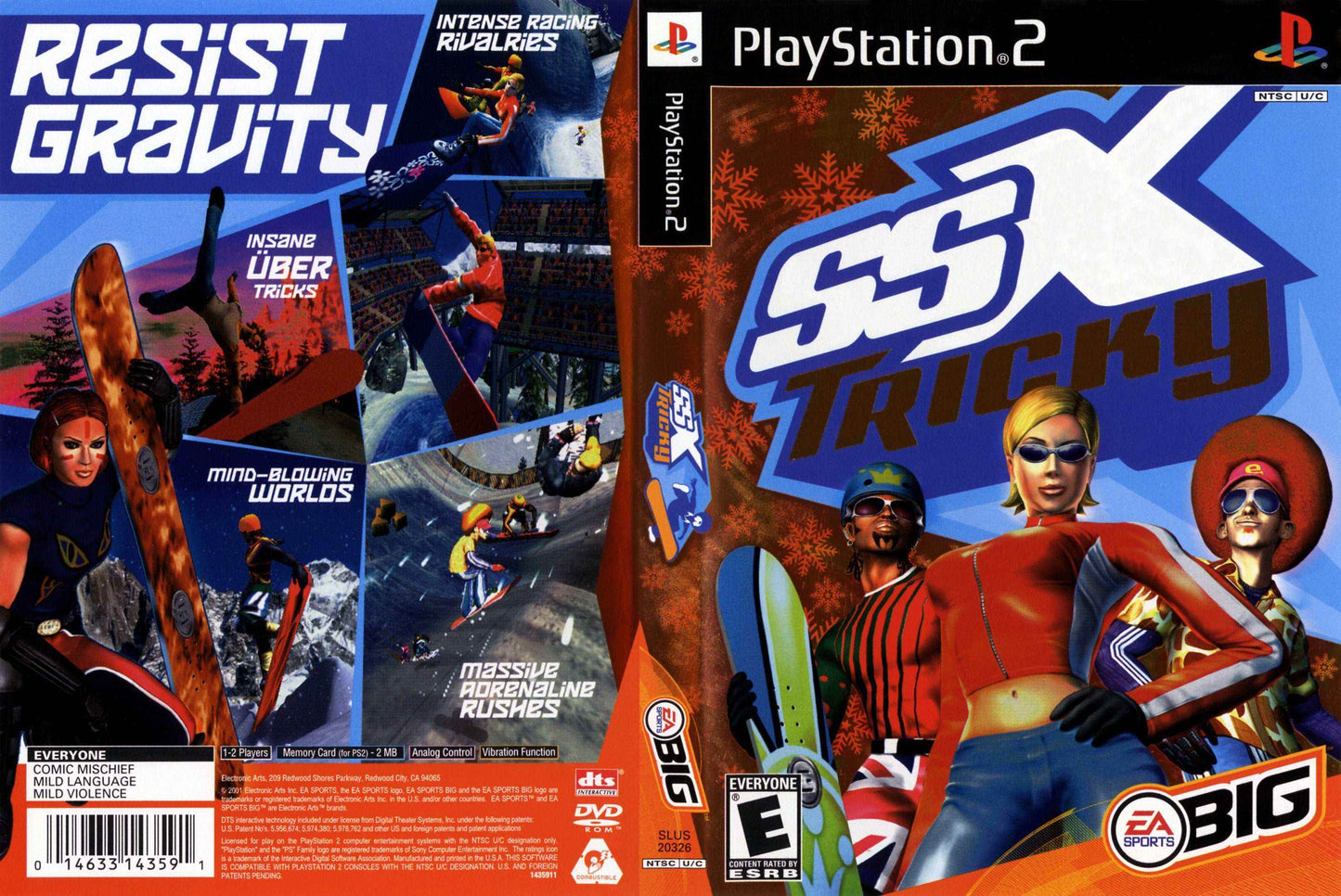 SSX Tricky Cover Art - WOI Solutions