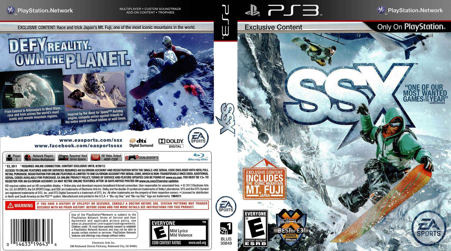 SSX Cover Art - WOI Solutions