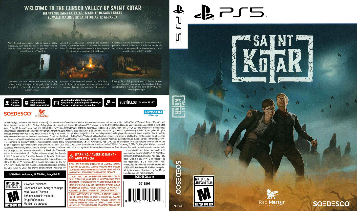 Saint Kotar Cover Art - WOI Solutions