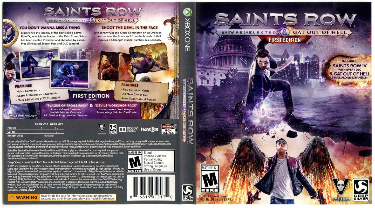 Saints Row Cover Art - WOI Solutions