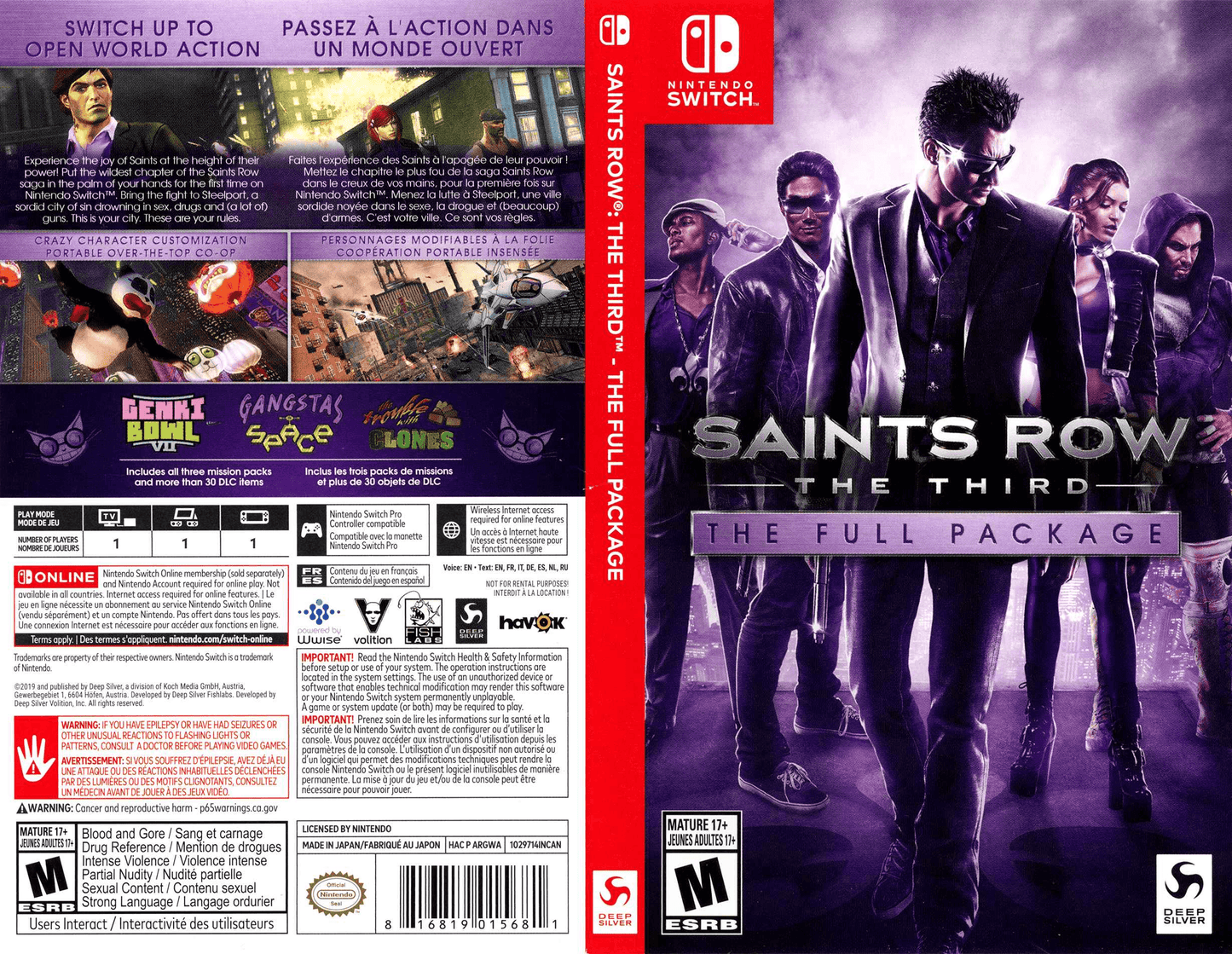 Saints Row The Third The Full Package Cover Art - WOI Solutions