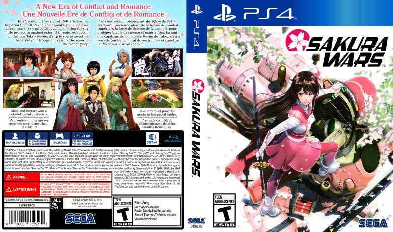 Sakura Wars Cover Art - WOI Solutions