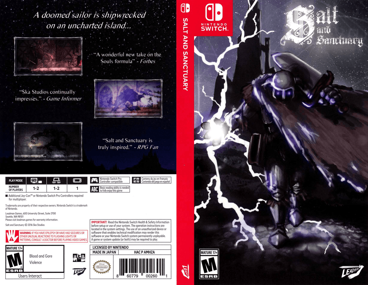 Salt and Sanctuary Cover Art - WOI Solutions