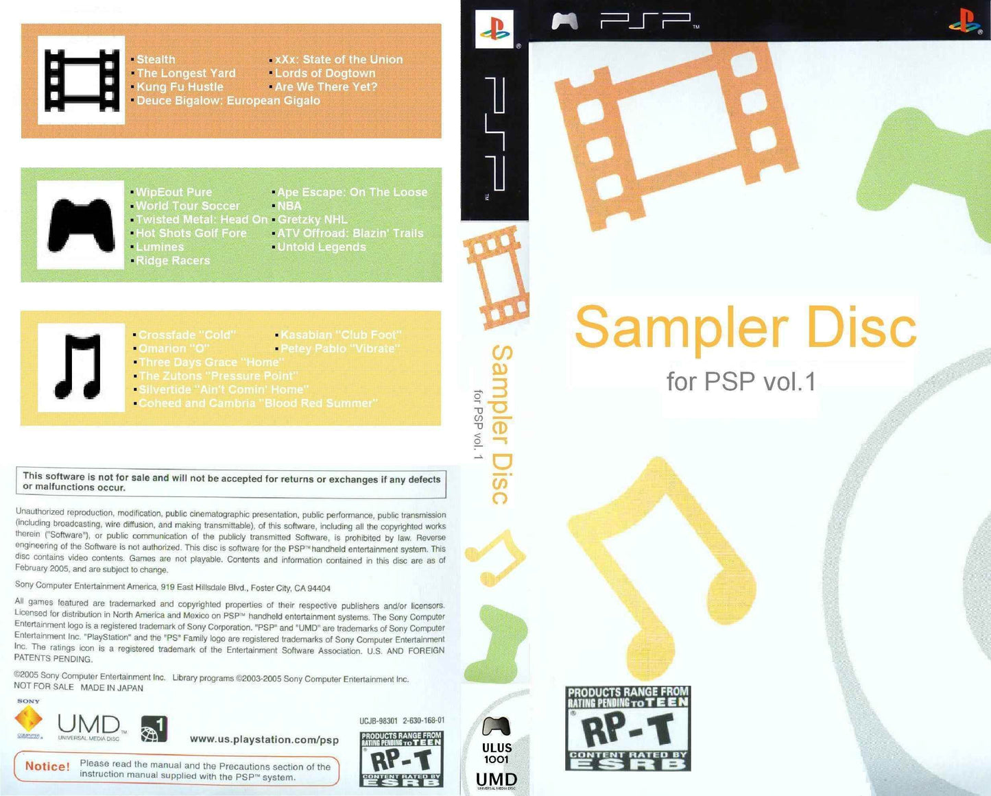 Sampler Disc vol. 1 Cover Art - WOI Solutions