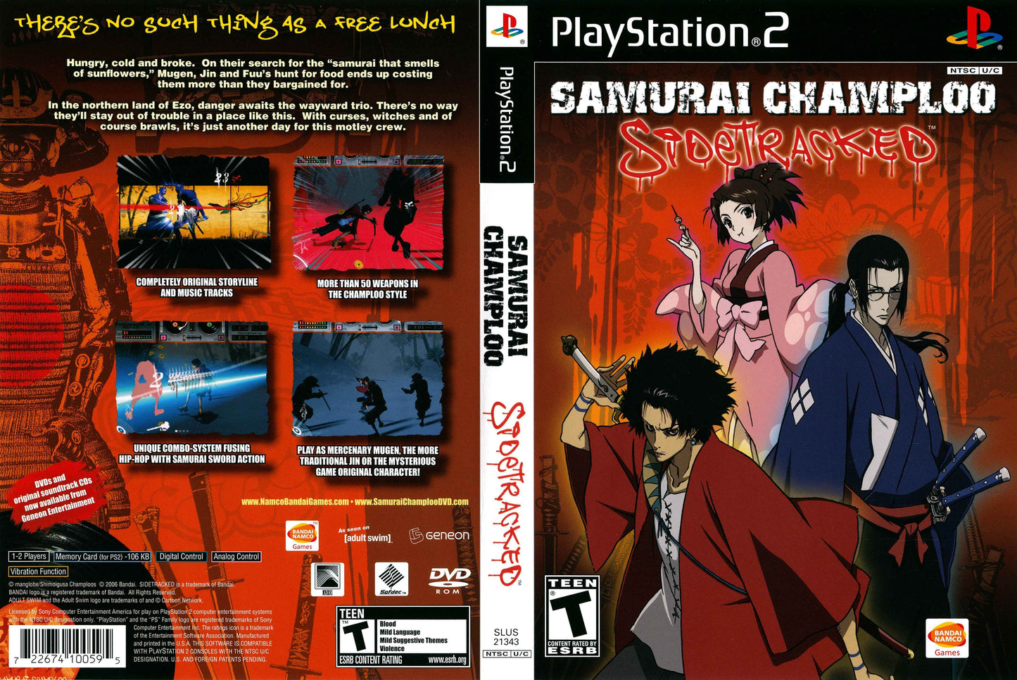 Samurai Champloo Sidetracked Cover Art - WOI Solutions