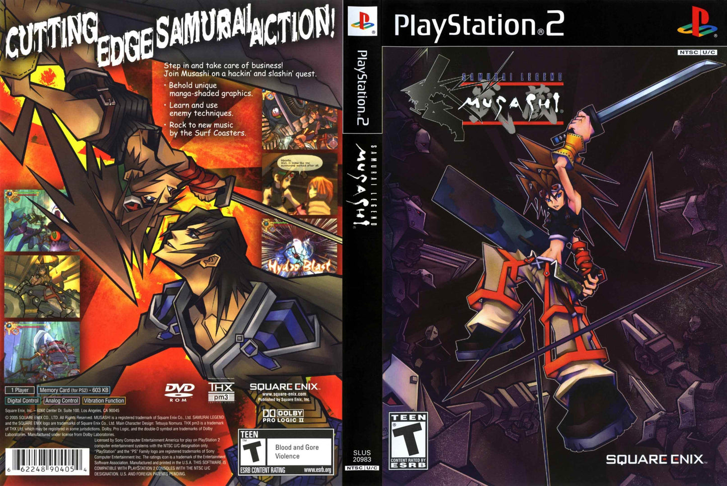 Samurai Legend Musashi Cover Art - WOI Solutions