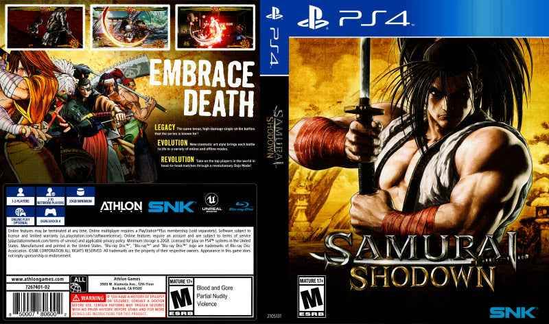 Samurai Showdown Cover Art - WOI Solutions