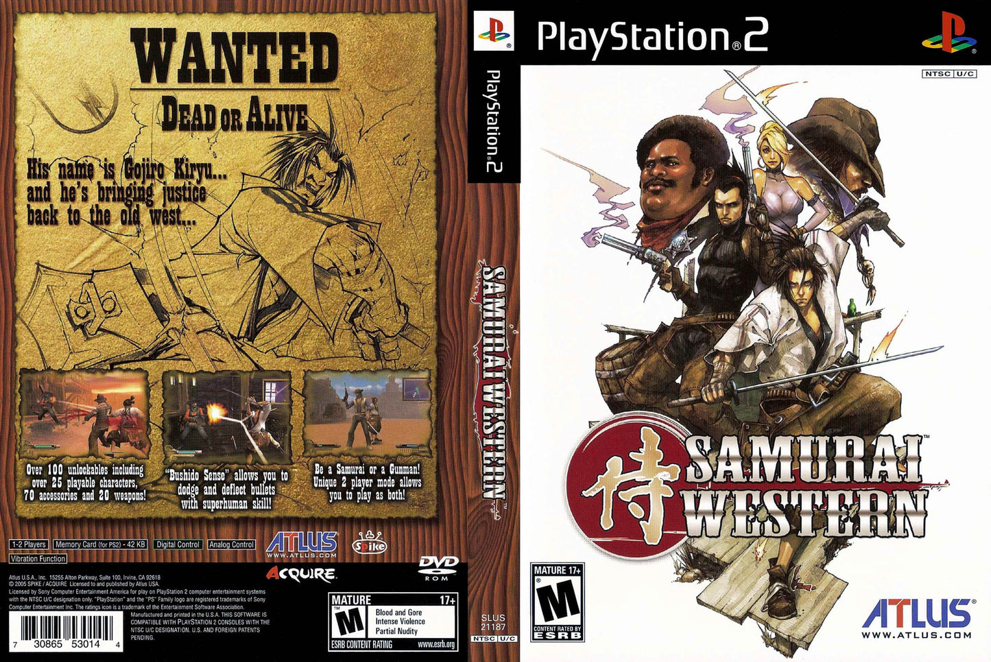 Samurai Western Cover Art - WOI Solutions