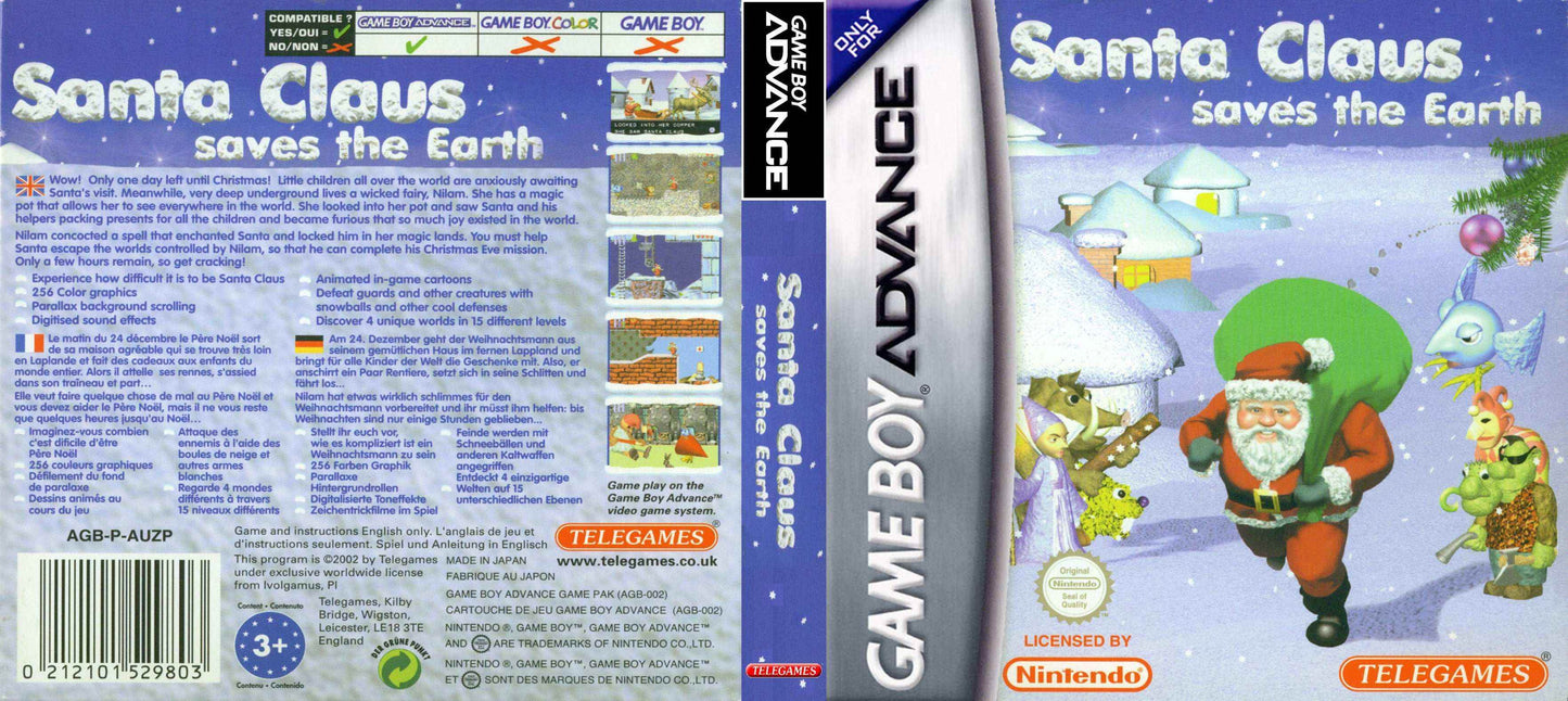 Santa Claus Saves the Earth Cover Art - WOI Solutions