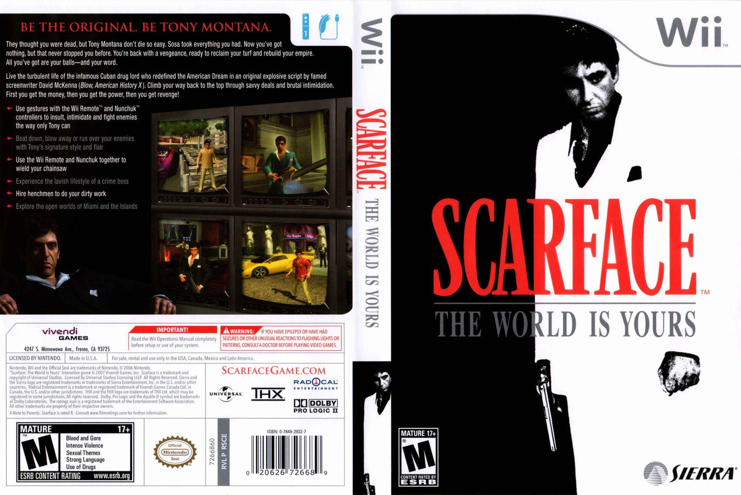 Scarface The World is Yours Cover Art - WOI Solutions