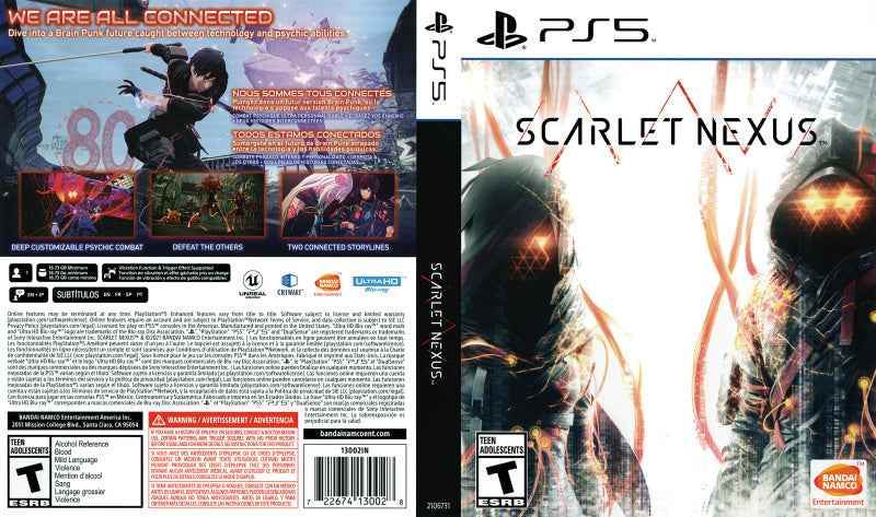 Scarlet Nexus Cover Art - WOI Solutions