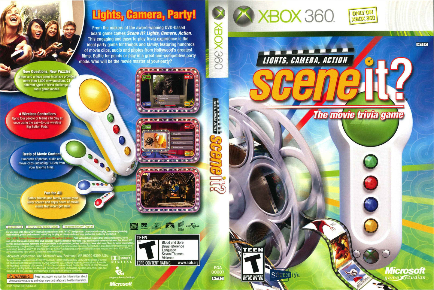 Scene It Lights, Camera, Action Cover Art - WOI Solutions
