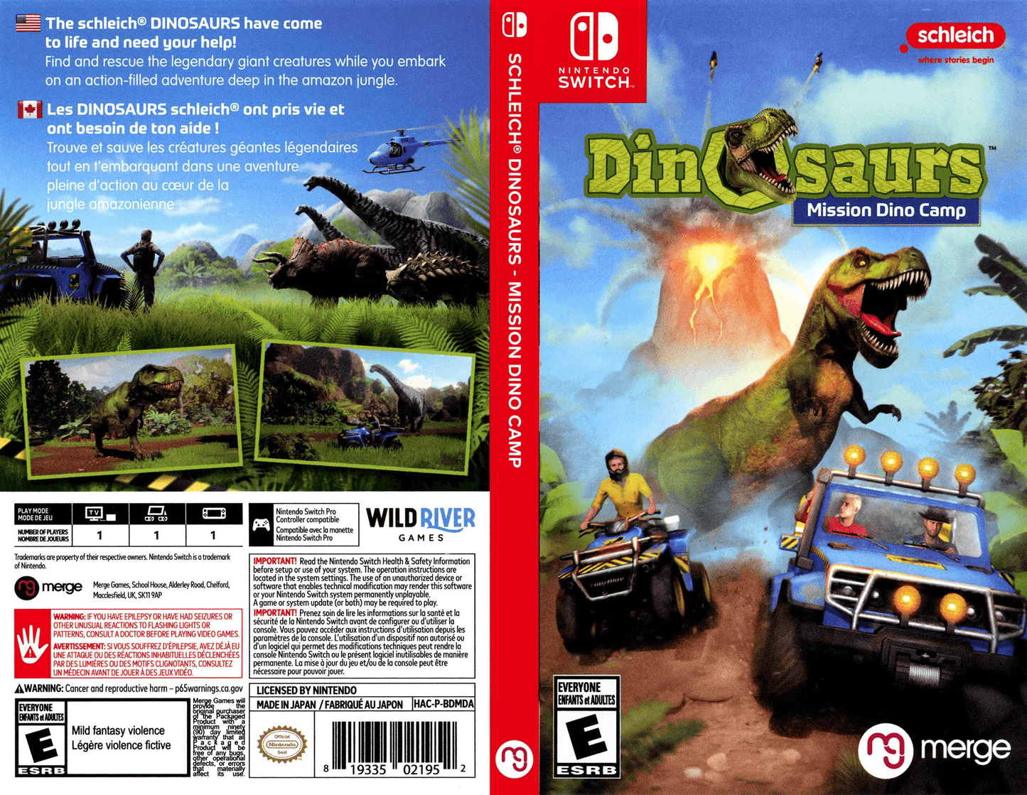 Schleich Dinosaurs Mission Dino Camp Cover Art - WOI Solutions