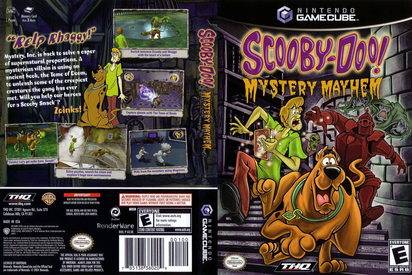 Scooby-Doo! Mystery Mayhem Cover Art - WOI Solutions