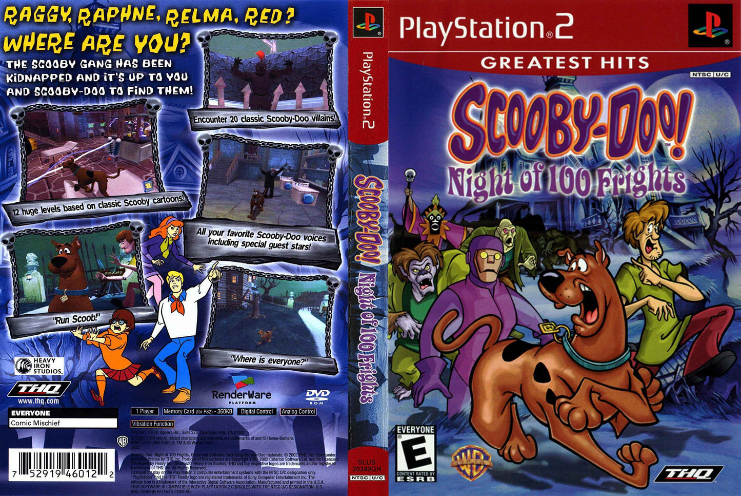 Scooby-Doo! Night Of 100 Frights Cover Art - WOI Solutions