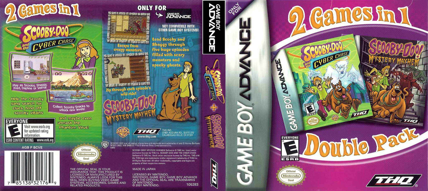 Scooby Doo Cyber Chase And Mystery Mayhem Cover Art - WOI Solutions