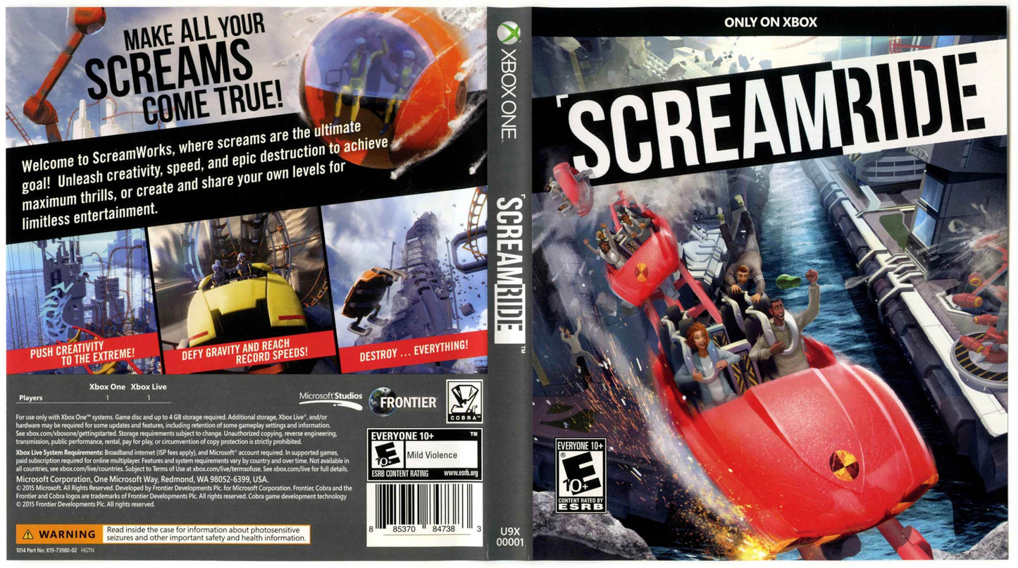 Scream Ride Cover Art - WOI Solutions