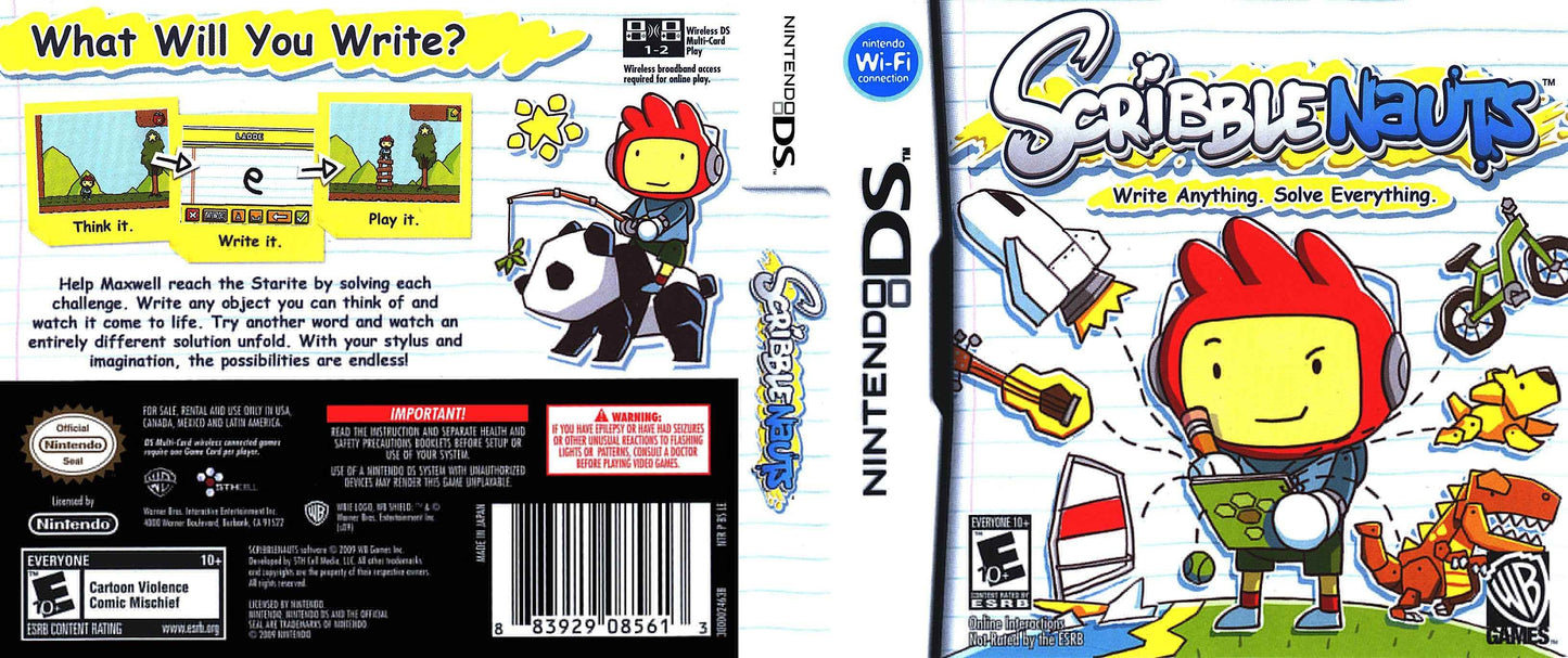 Scribblenauts Cover Art - WOI Solutions