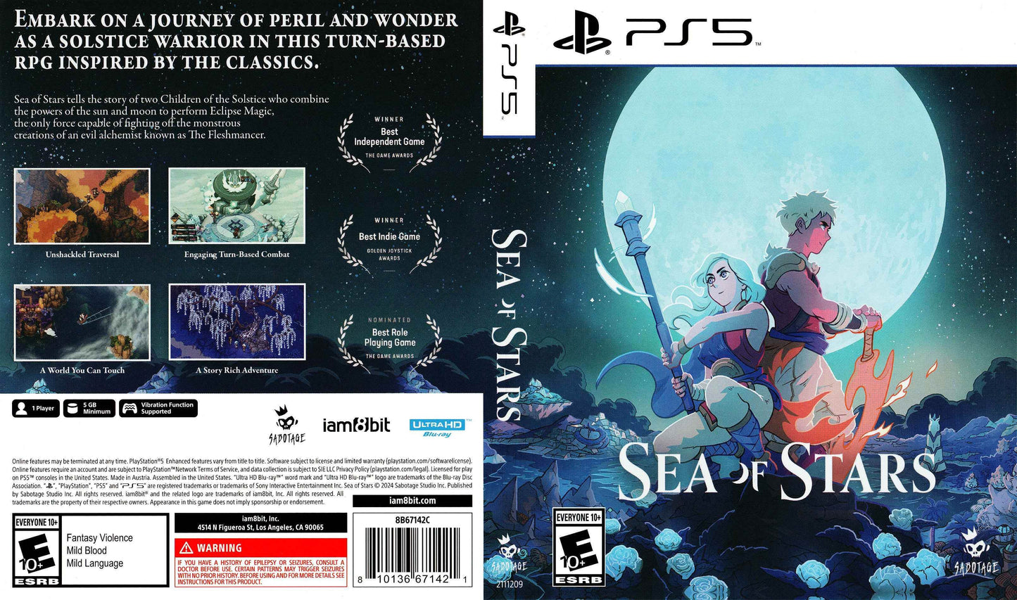 Sea of Stars Cover Art - WOI Solutions