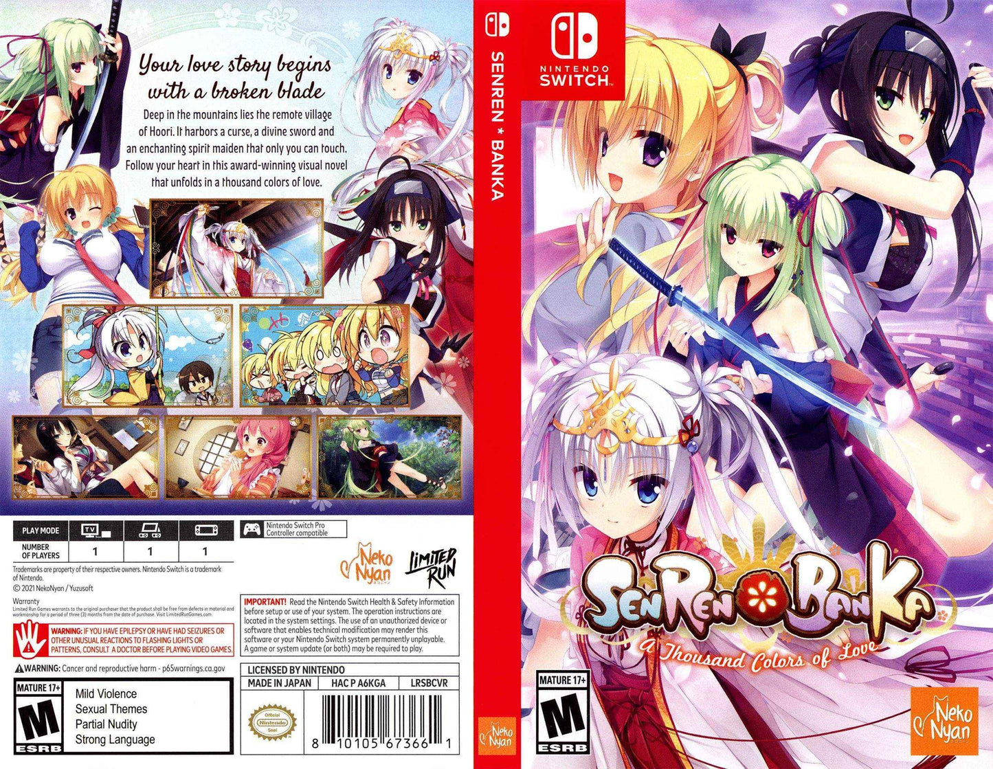 Senren Banka Cover Art - WOI Solutions