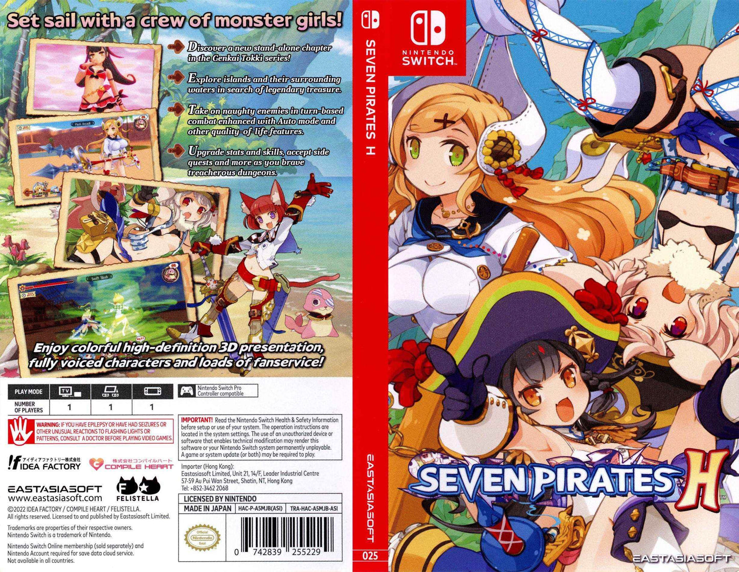 Seven Pirates H Cover Art - WOI Solutions