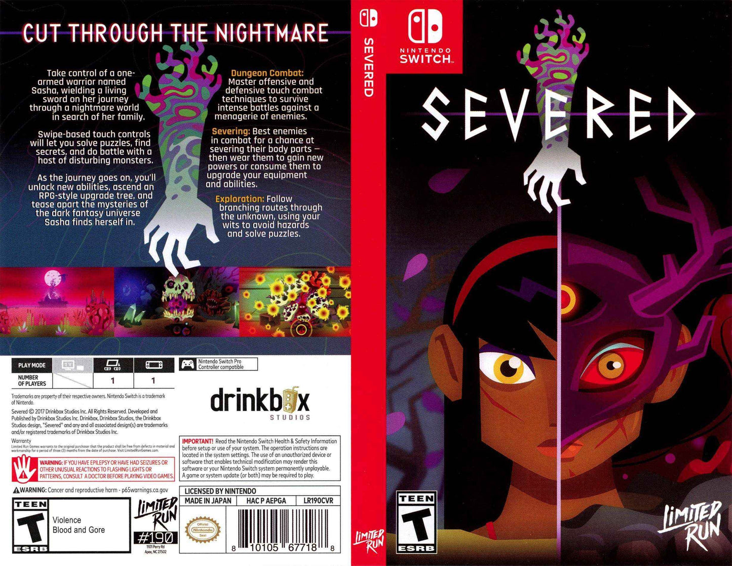 Severed Cover Art - WOI Solutions