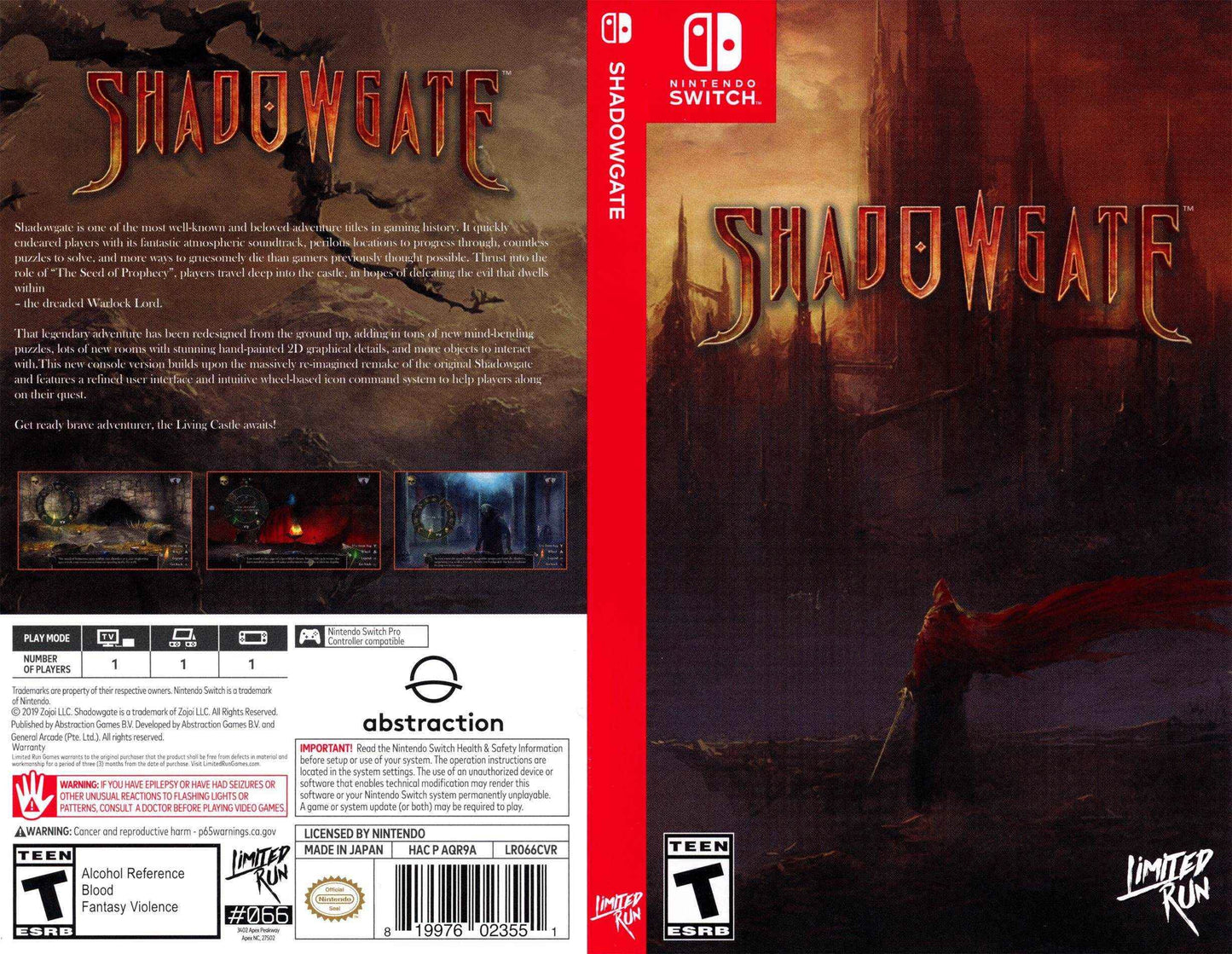 Shadowgate Cover Art - WOI Solutions