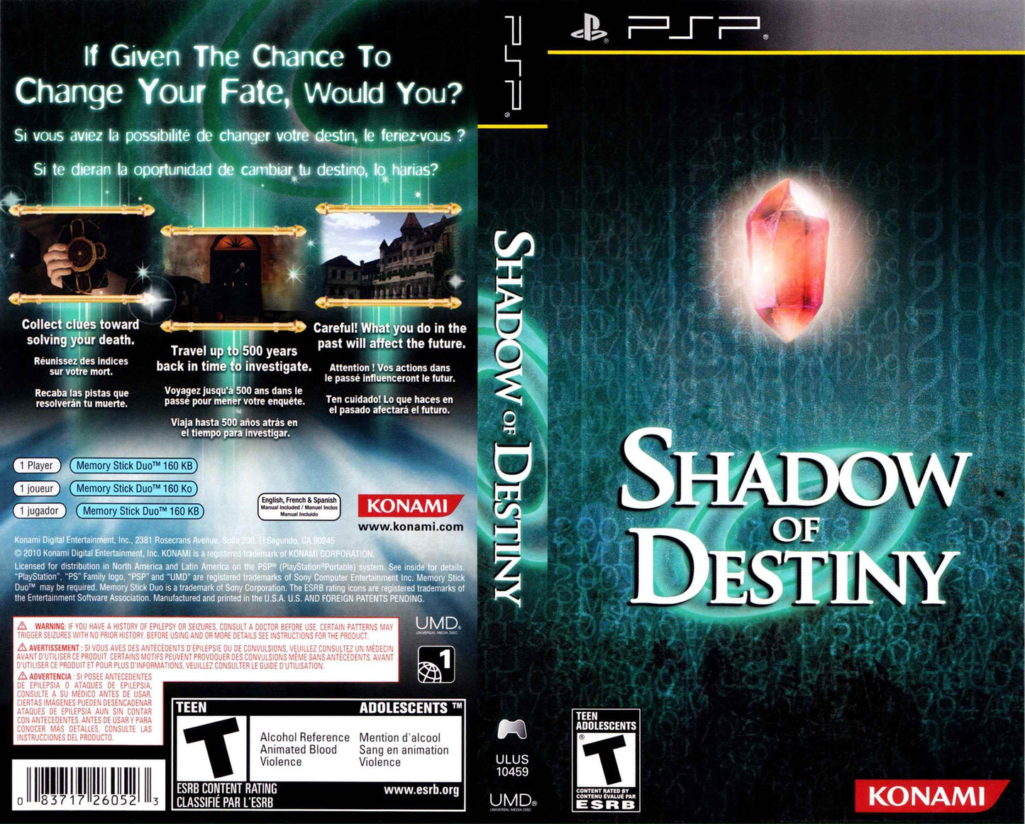 Shadow of Destiny Cover Art - WOI Solutions