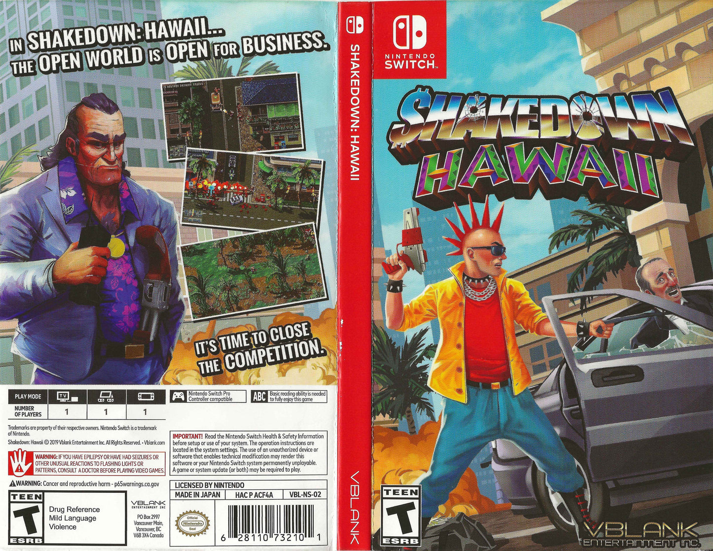 Shakedown Hawaii Cover Art - WOI Solutions