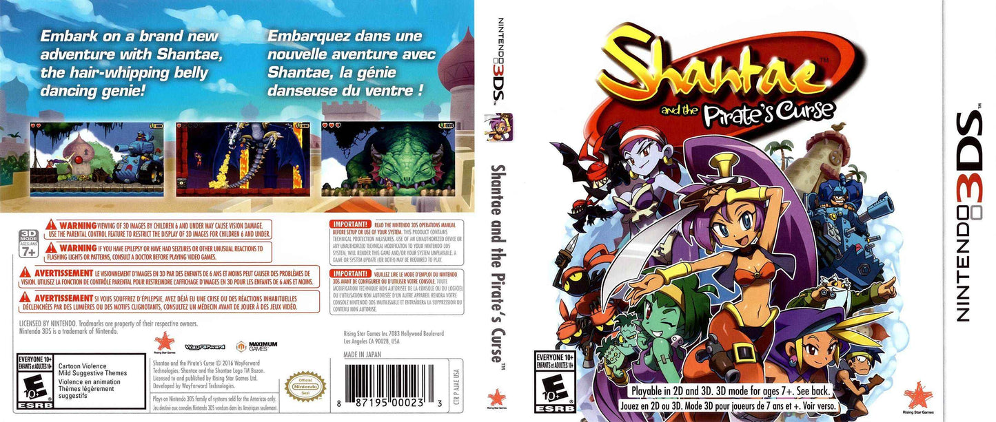 Shantae and the Pirate's Curse Cover Art - WOI Solutions