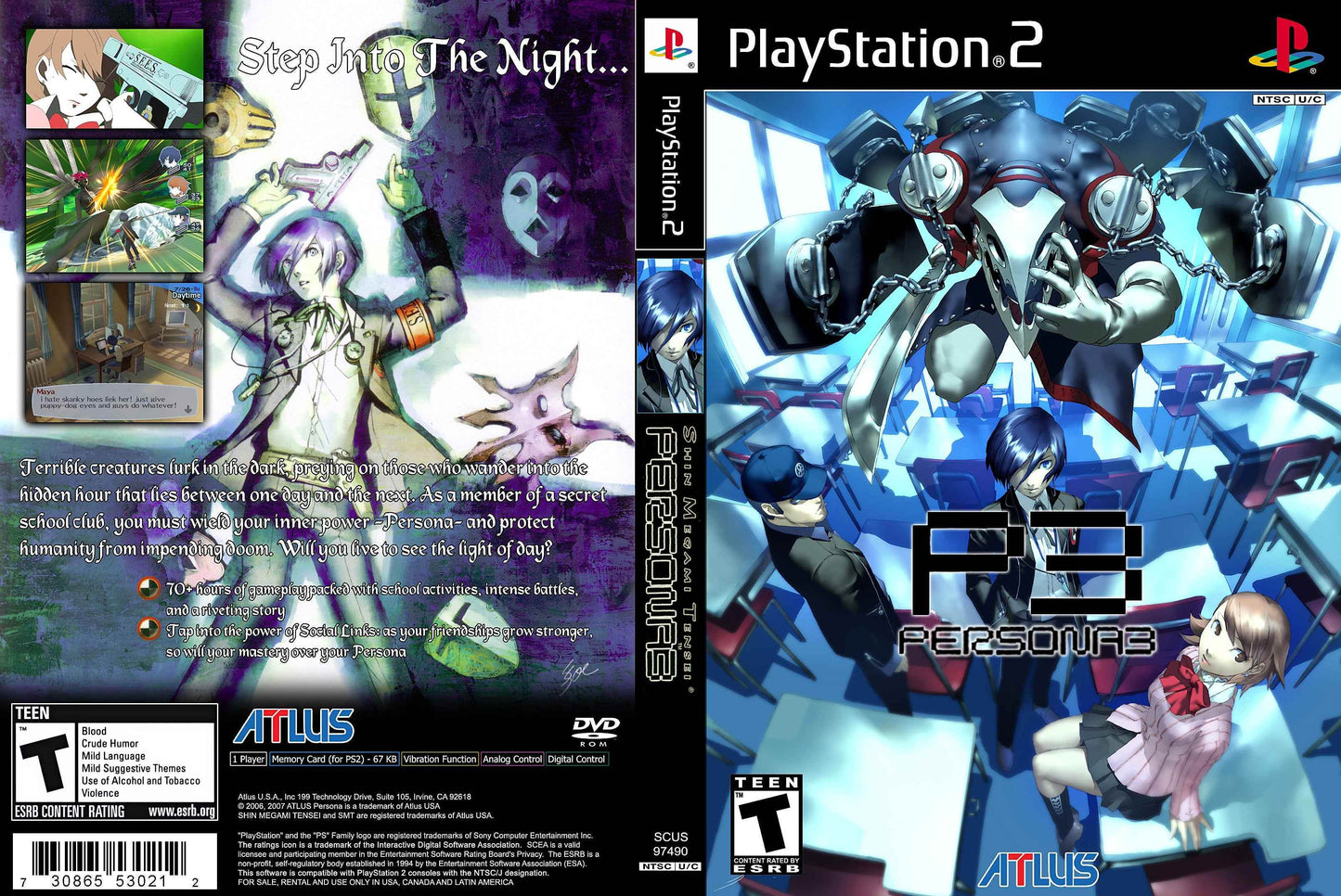 Shin Megami Tensei Persona 3 Cover Art - WOI Solutions