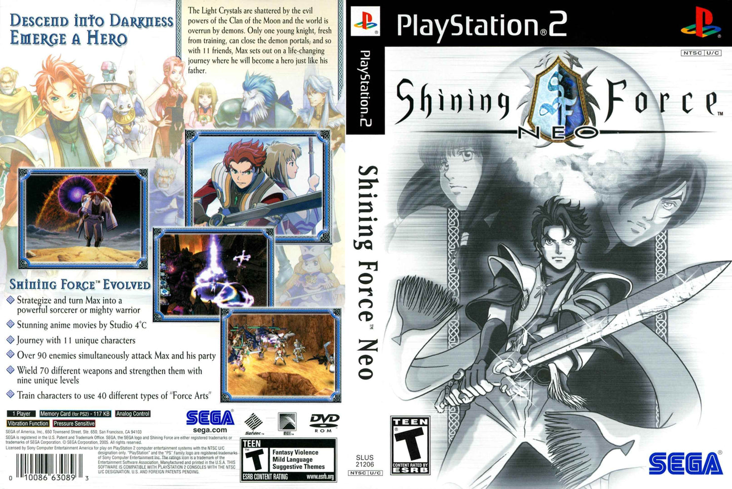 Shining Force Neo Cover Art - WOI Solutions