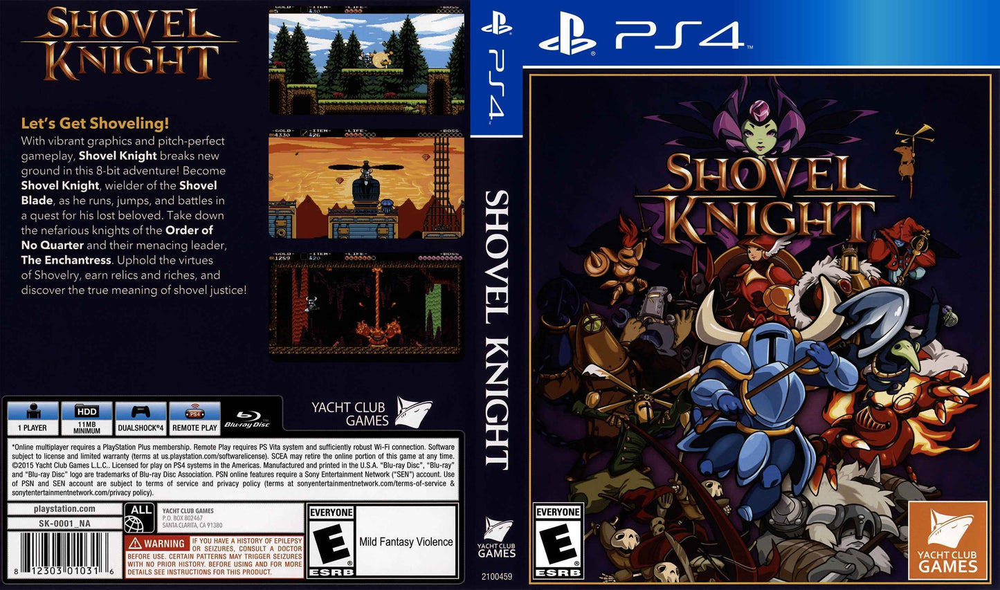 Shovel Knight Cover Art - WOI Solutions
