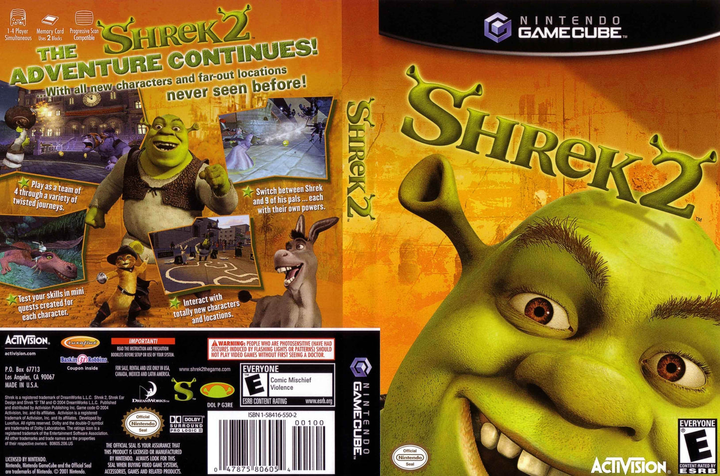 Shrek 2 Cover Art - WOI Solutions
