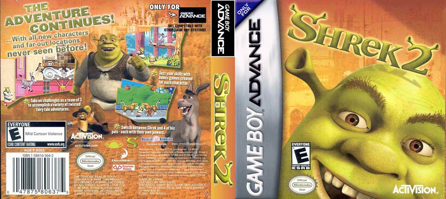 Shrek 2 Cover Art - WOI Solutions