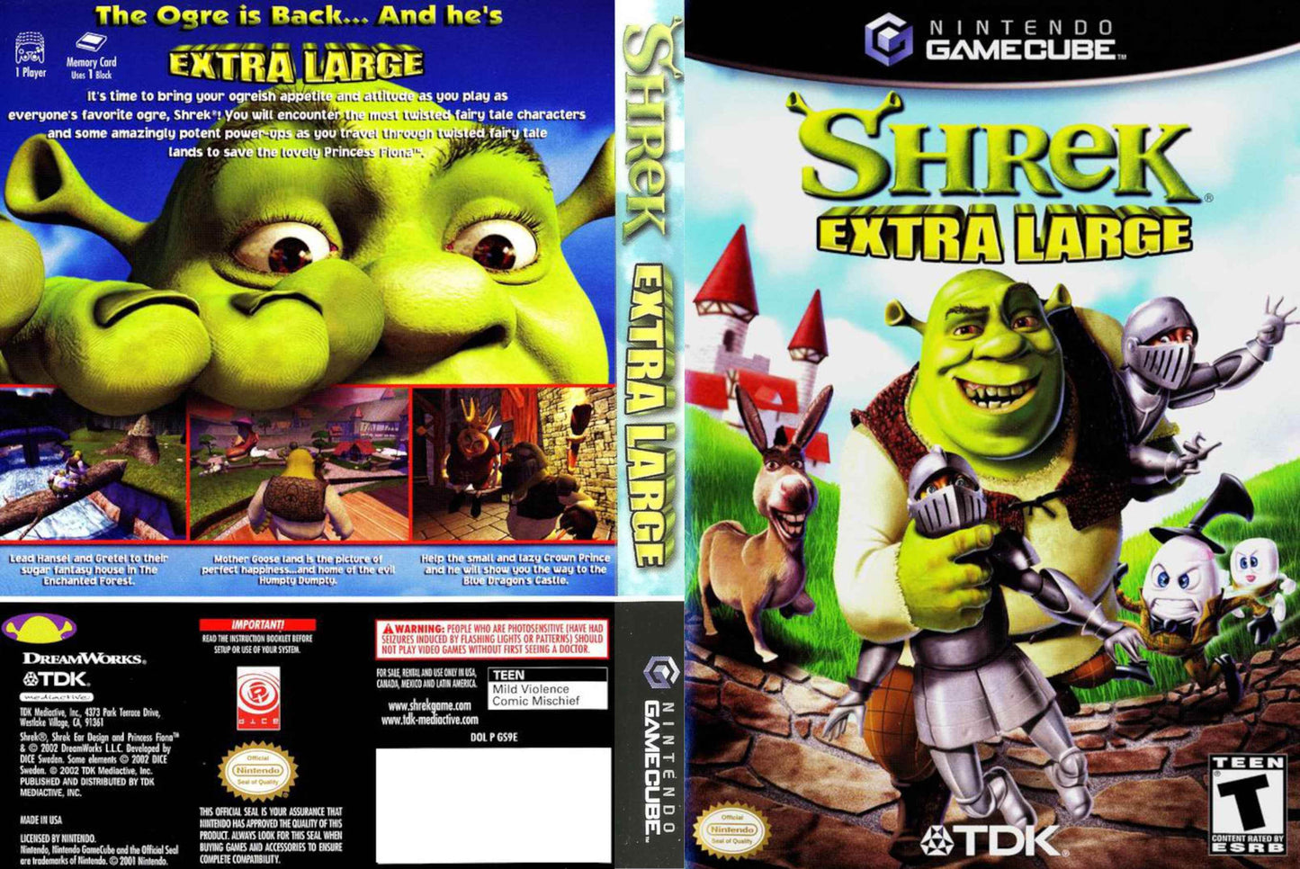 Shrek Extra Large Cover Art - WOI Solutions