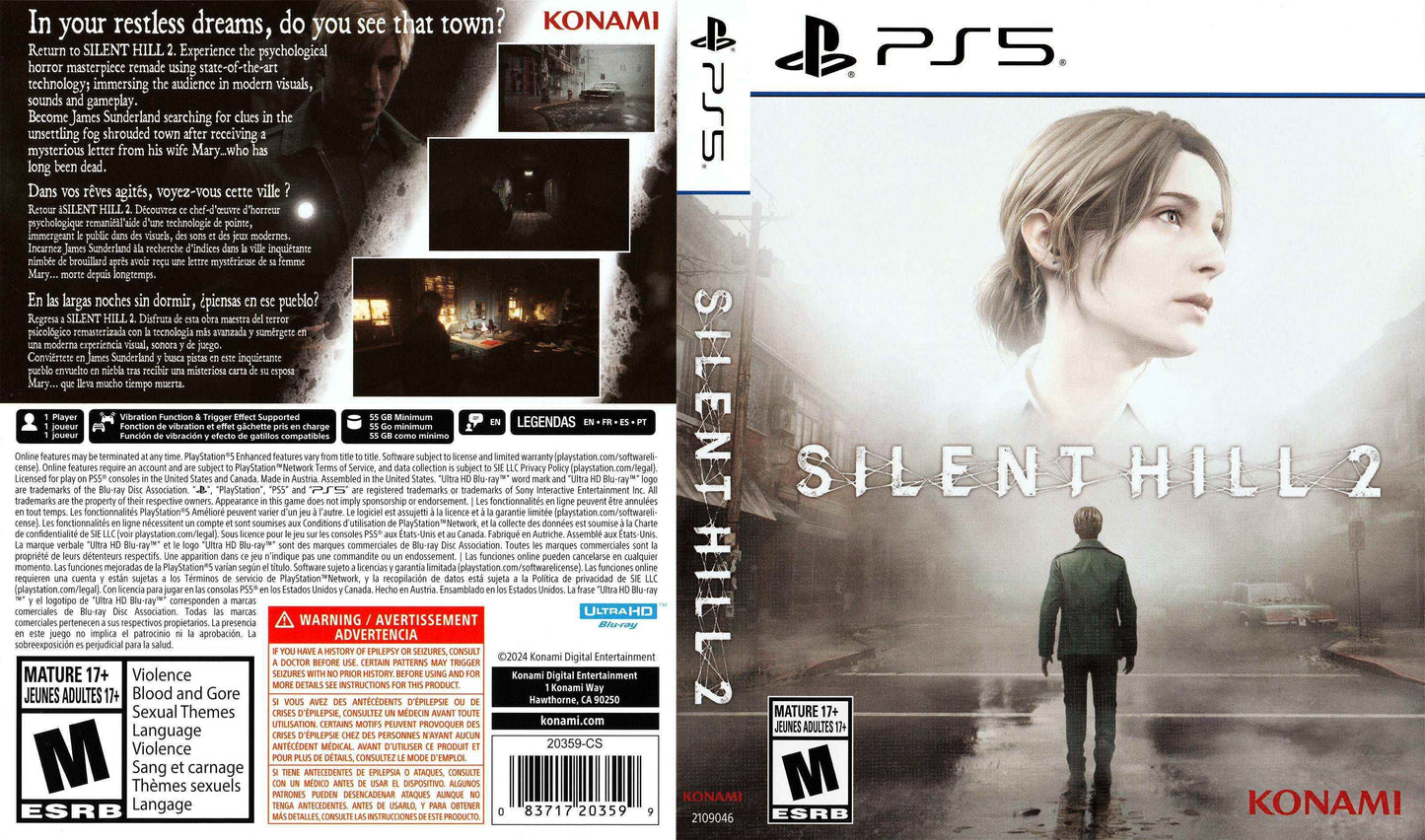 Silent Hill 2 Cover Art - WOI Solutions