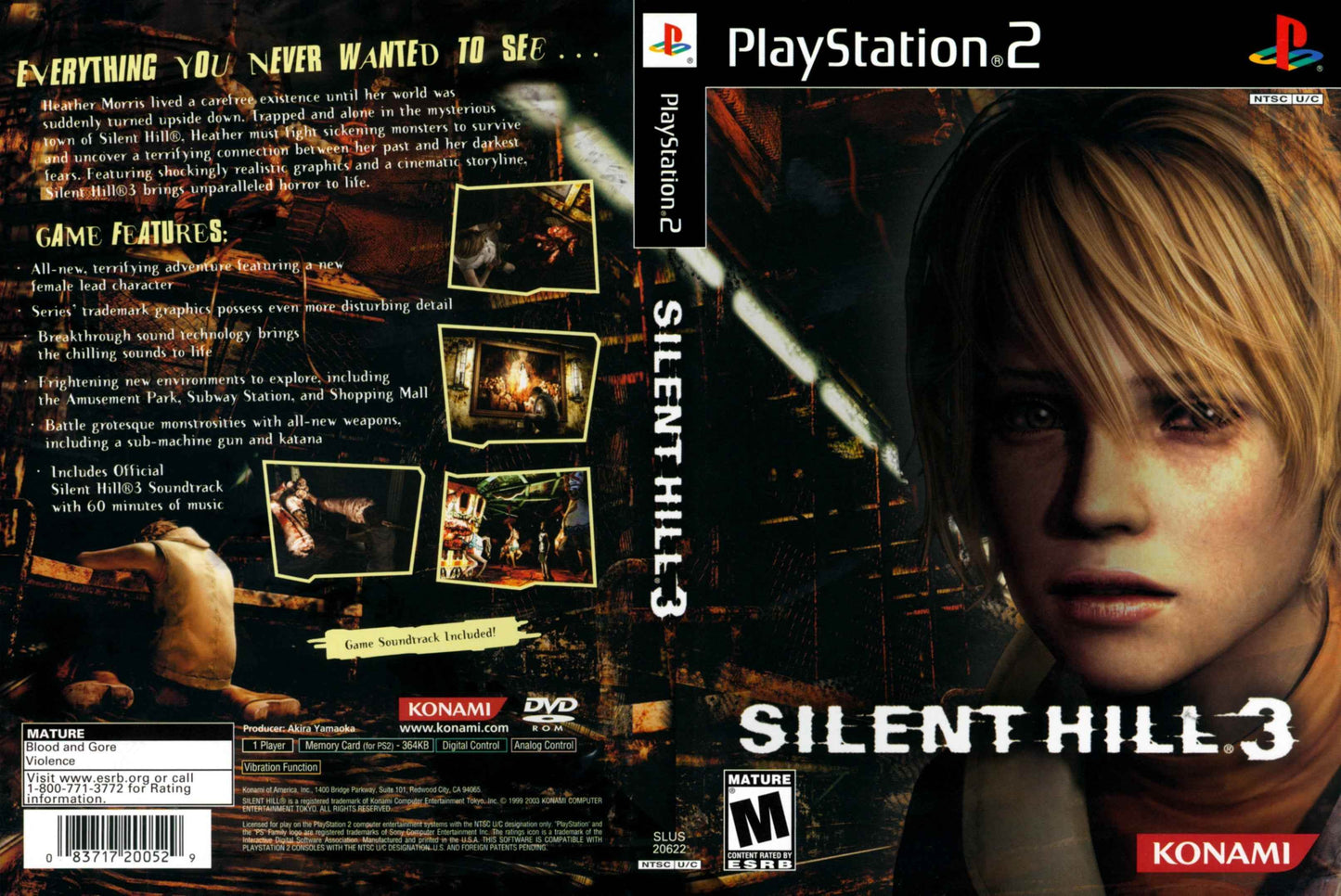 Silent Hill 3 Cover Art - WOI Solutions