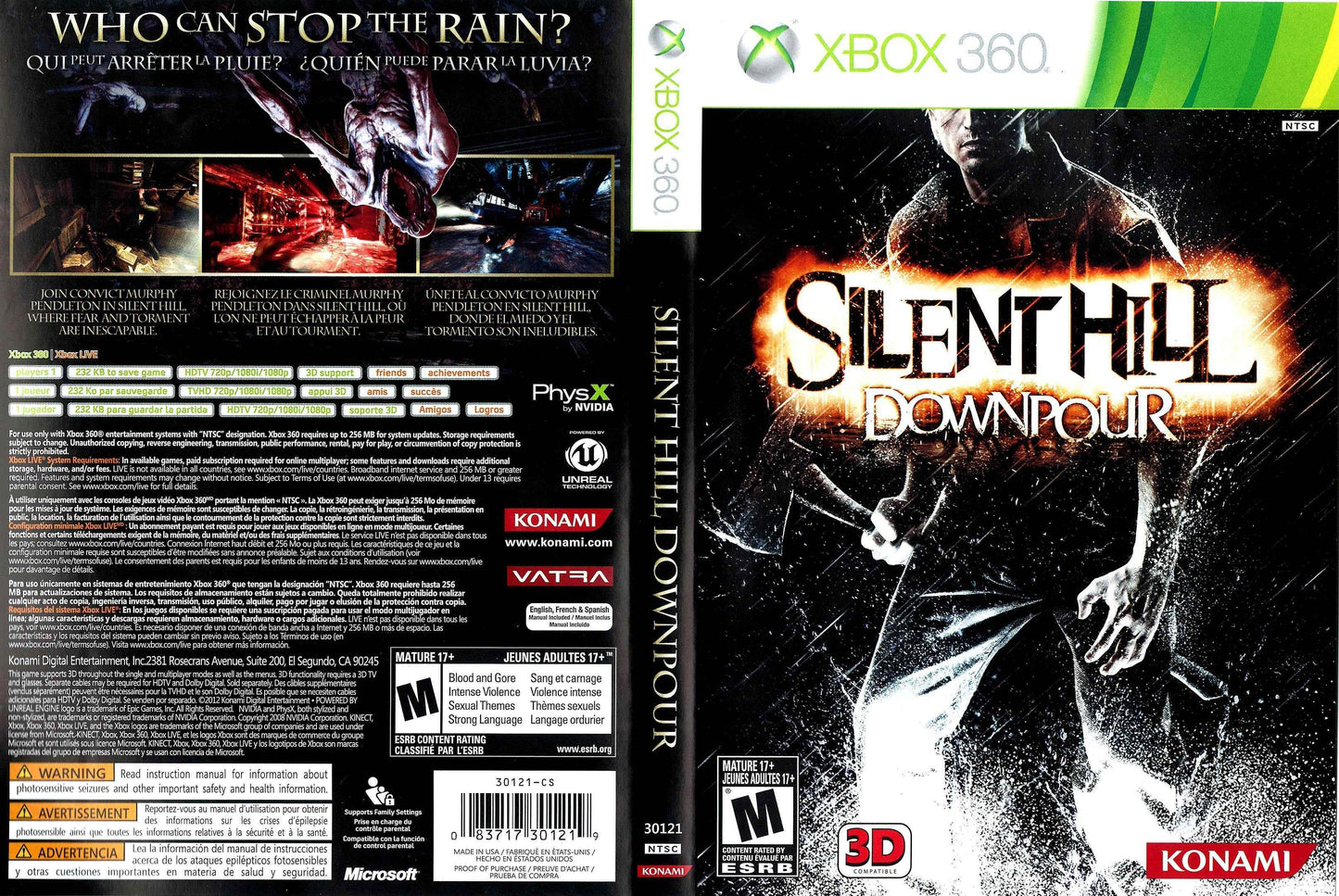 Silent Hill Downpour Cover Art - WOI Solutions